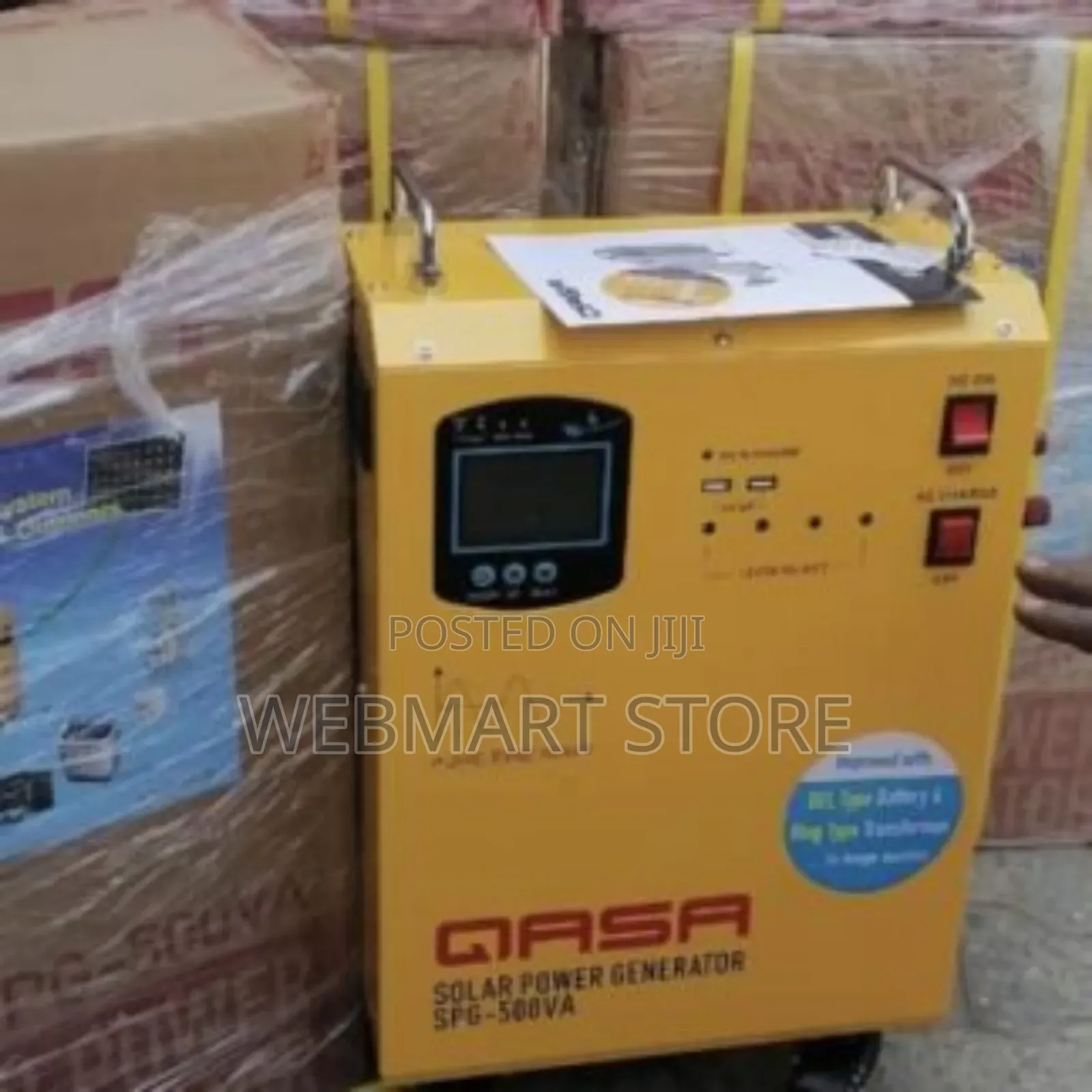 Solar Rechargeable Generator