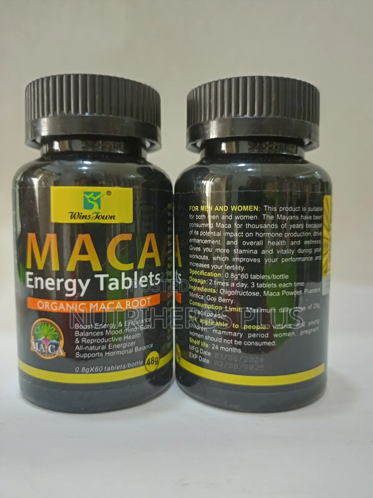 Maca Energy Tablets: Increases Sexual Drive for Couples