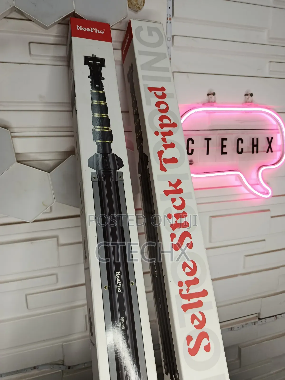 Neepho-688 2 in 1 Multi-Function Tripod + Selfie Stick