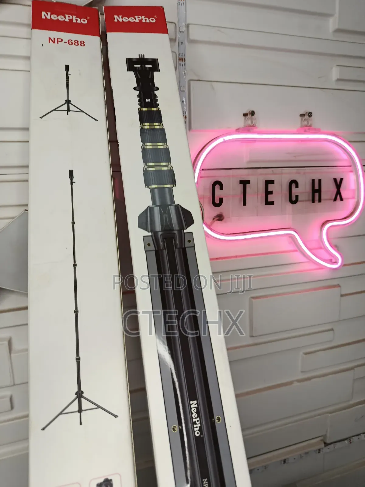 Neepho-688 2 in 1 Multi-Function Tripod + Selfie Stick