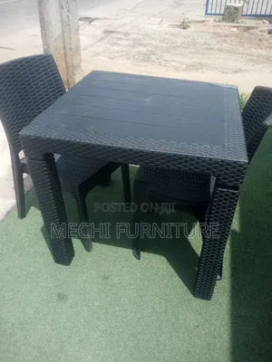 Plastic Table and Chairs