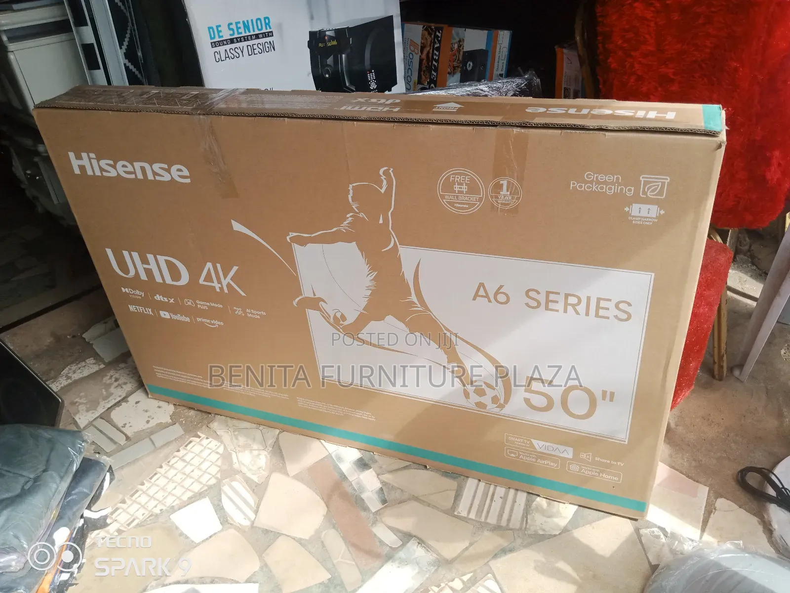 50inch Hisense Smart Tv Available