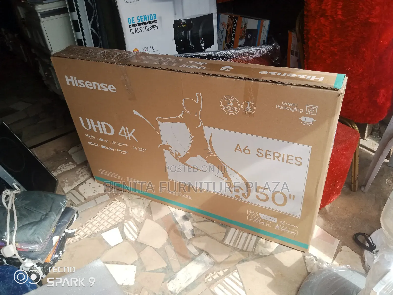 50inch Hisense Smart Tv Available