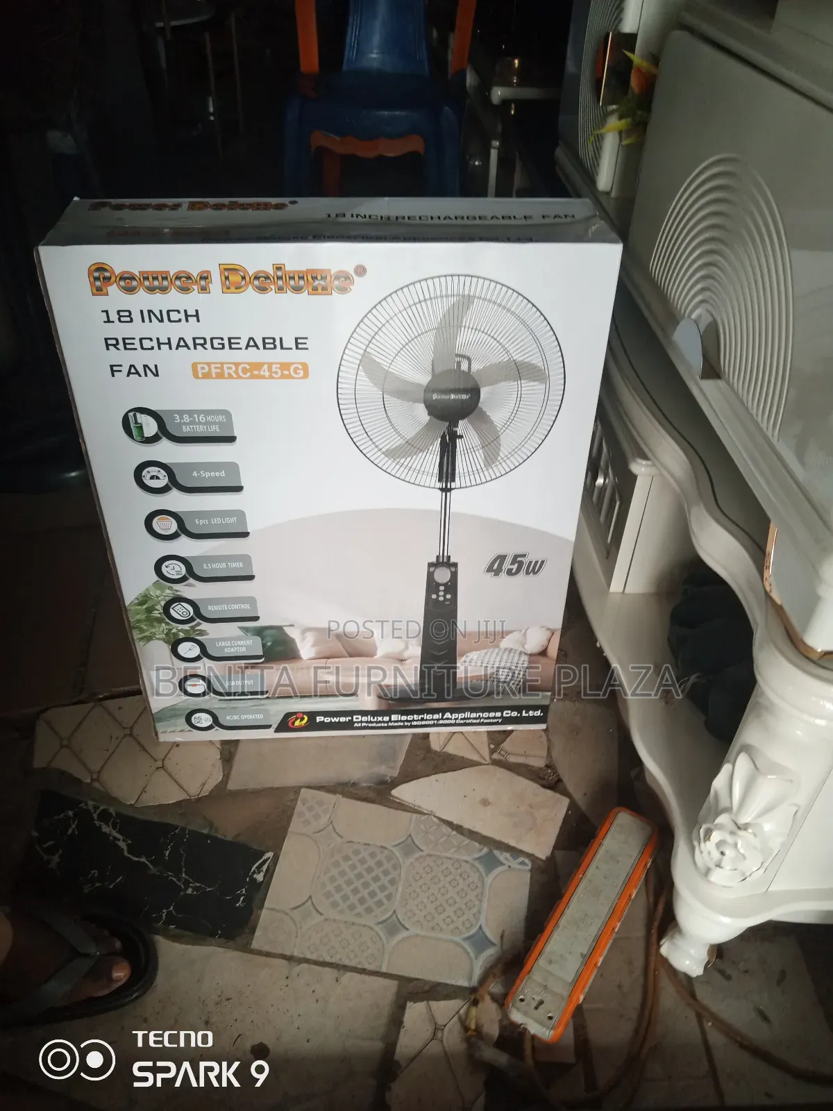 18inch Rechargeable Fan