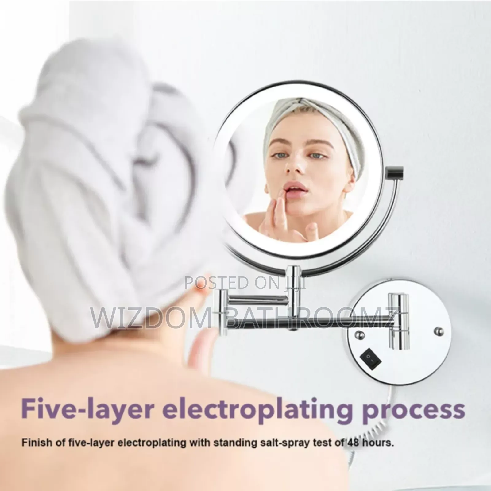 Led Magnify Mirror