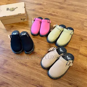 Photo - Original Dr Martens Zegzag Casual Sling Back Platform Mules