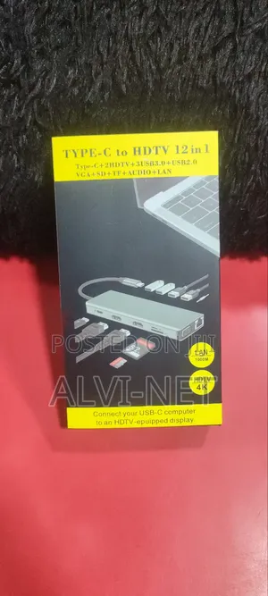 12 in 1 Type-C to Multifunctional Adapter