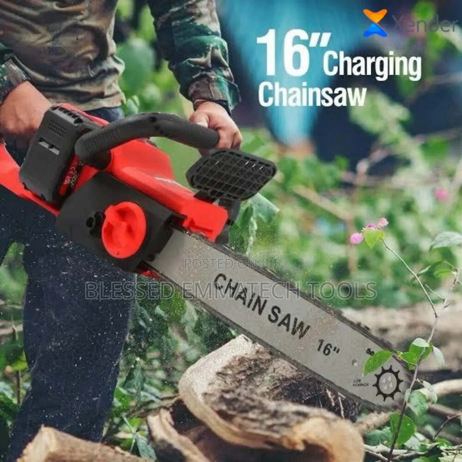 16 Inches Battery Chainsaw Machine