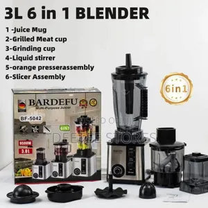 Photo - Bardefu 6-in-1 Multi-Purpose Blender (3l)– A Powerful 9500w