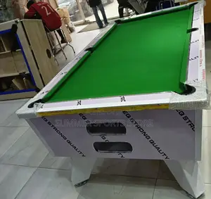 7ft HDF White Glossy Snooker Board