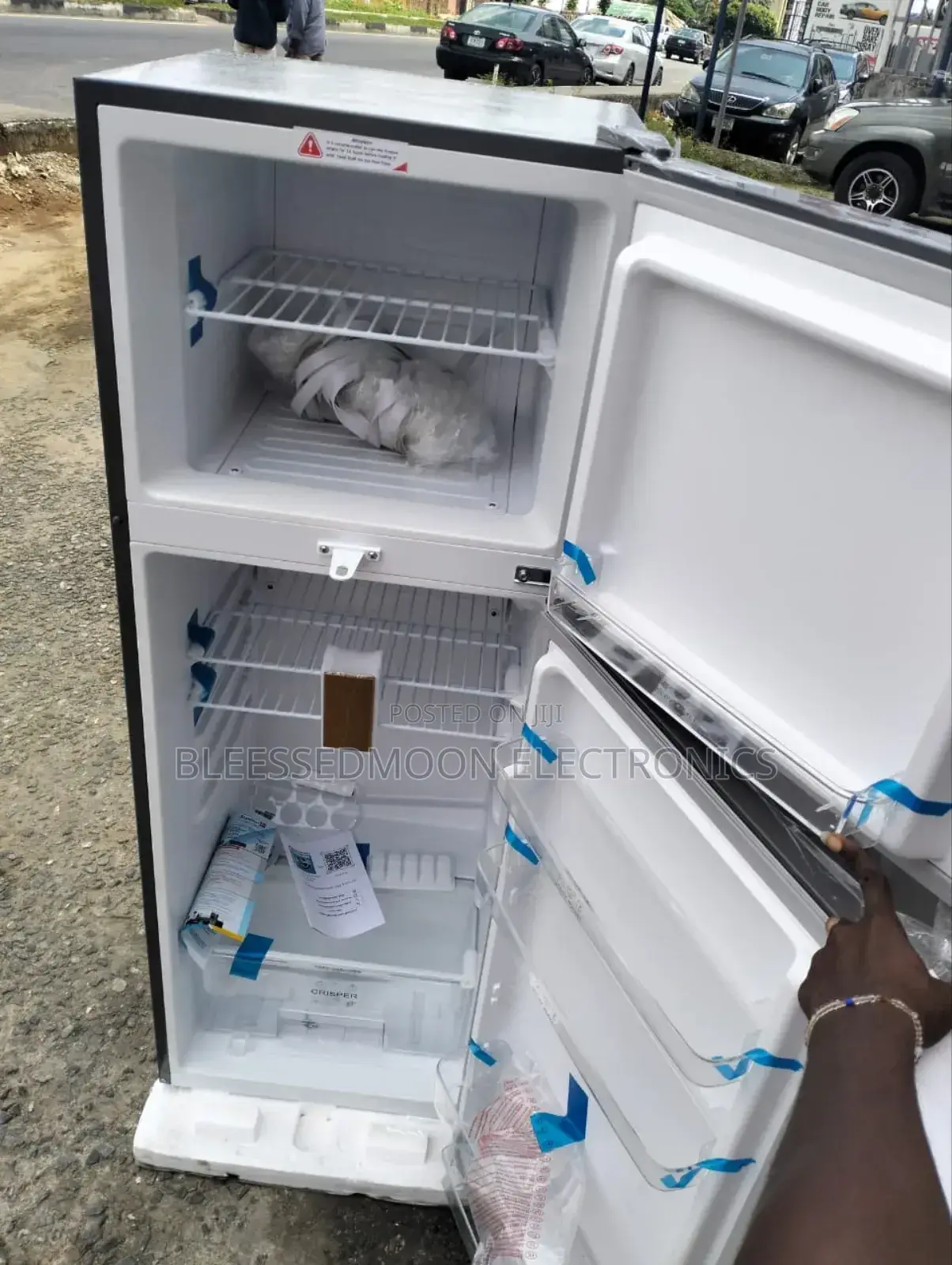 Scanfrost Standing Fridge Double Doors With 3 Yrs Warranty