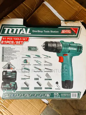 81pcs Tools Set With Cordless Drill
