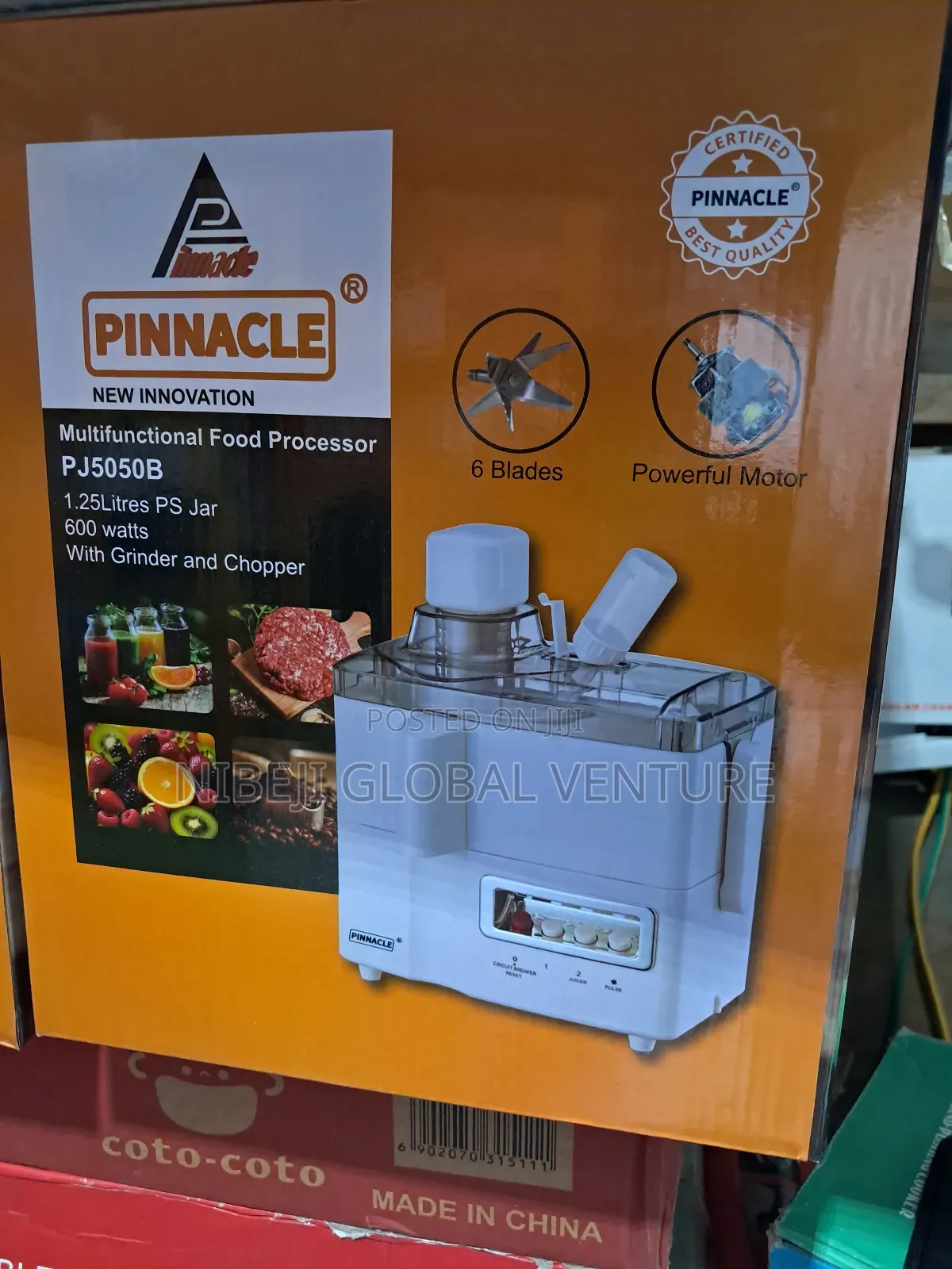 Pinnacle Multifunctional Food Processor