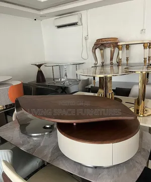 High Quality Wood Top Center Table Set