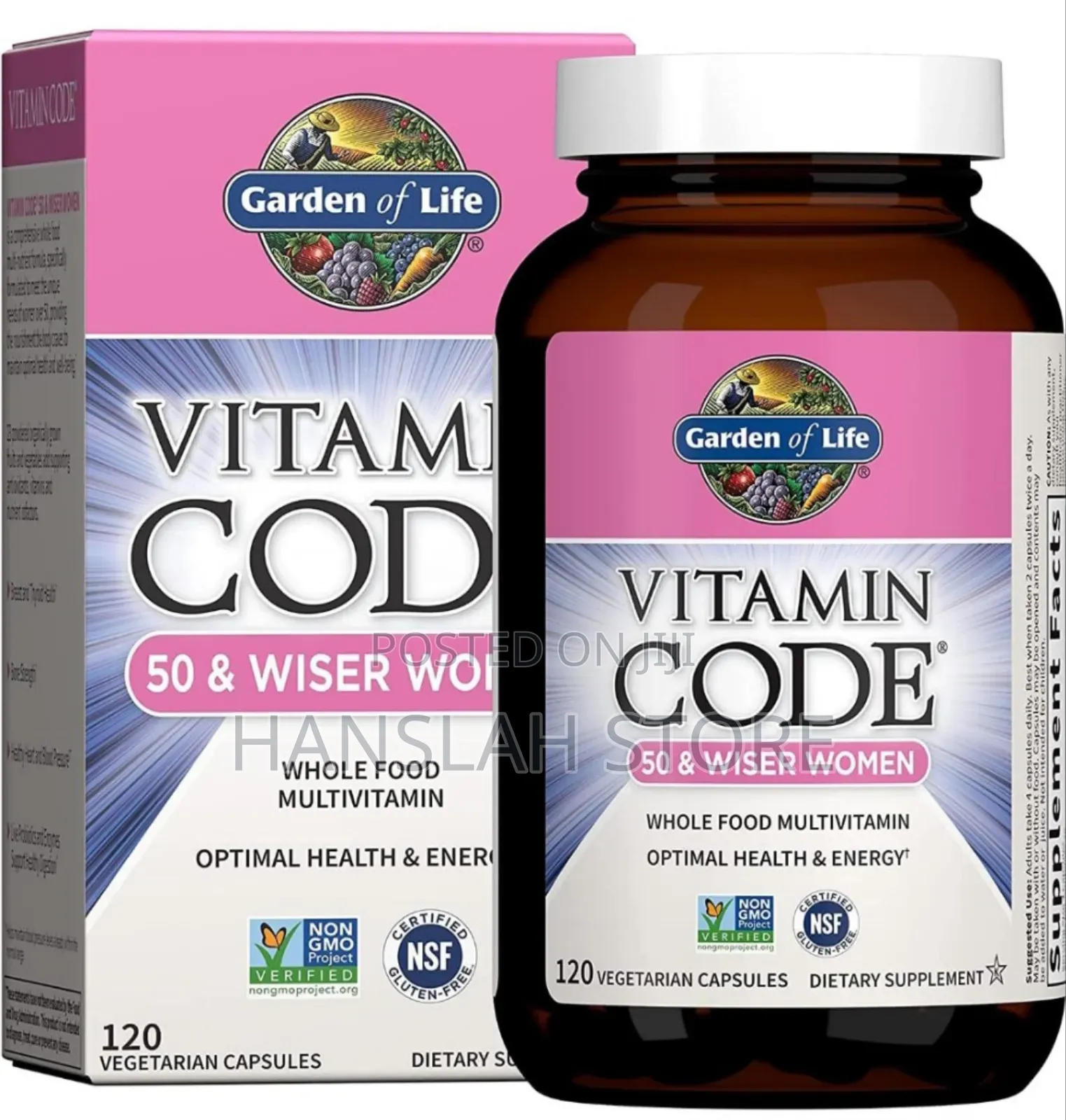 Vitamin Code 50 Wiser Women*120