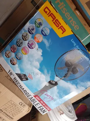 Qasa Rechargeable Fan QRF-7918: For Comfort Portability