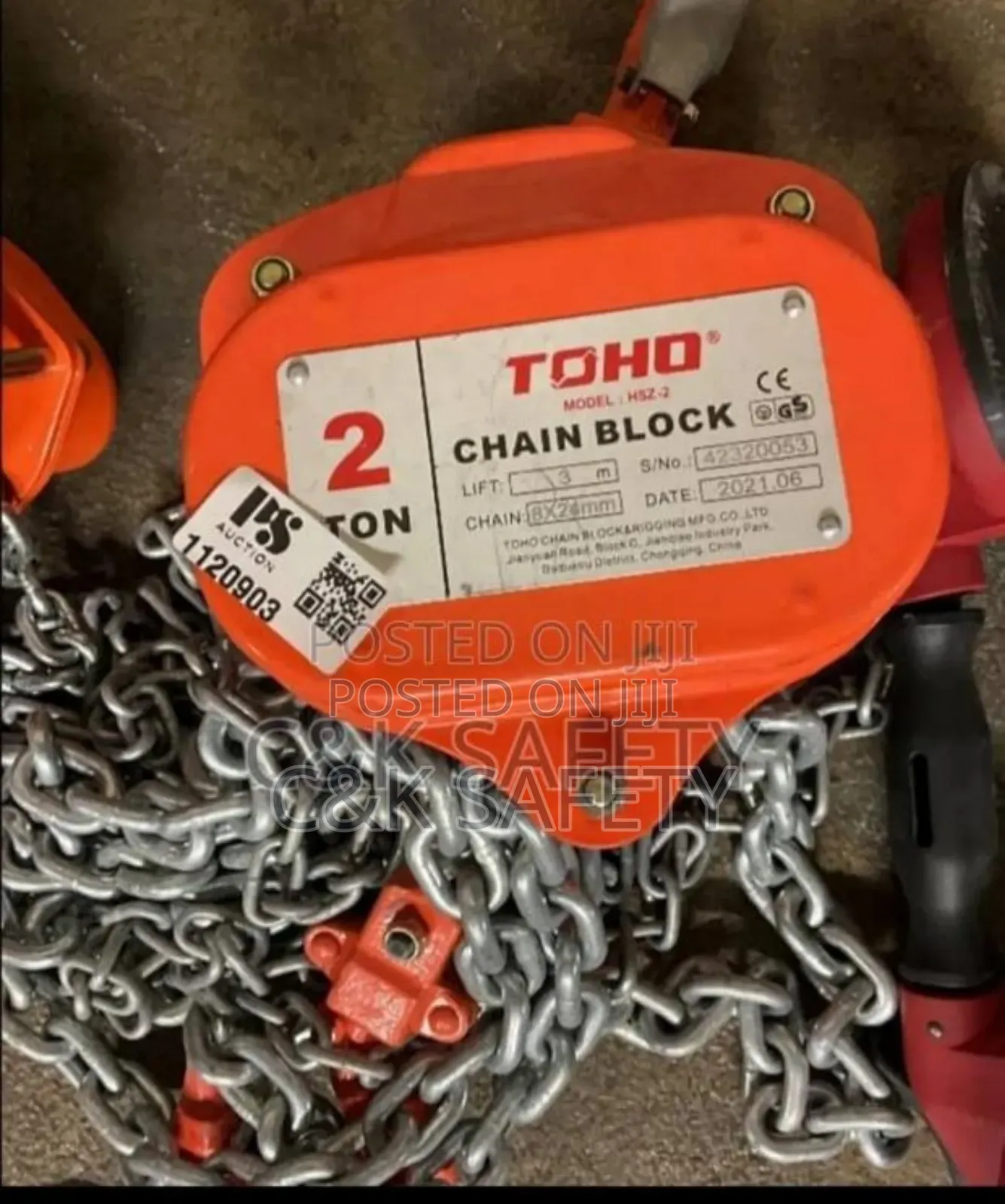 Chain Block 2tons