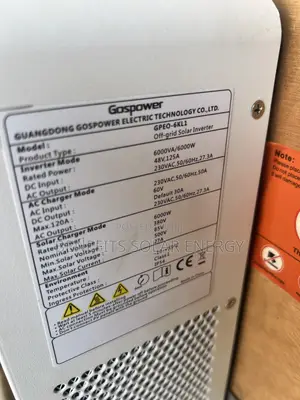 6kva Gospower Hybrid Inverter