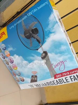 Rechargeable and Reliable: The Qasa 18-Inch Standing Fan