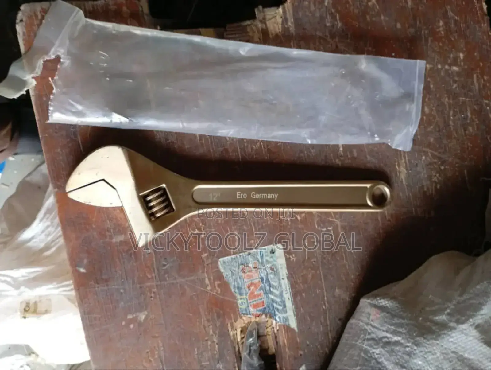 Non Spark Spanner or Brass Adjustable Spanner