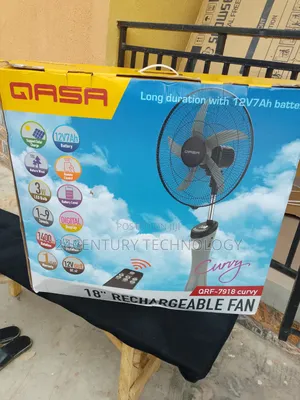 Photo - Chill Out in Style With Qasa QRF-7918 Rechargeable 18" Fan