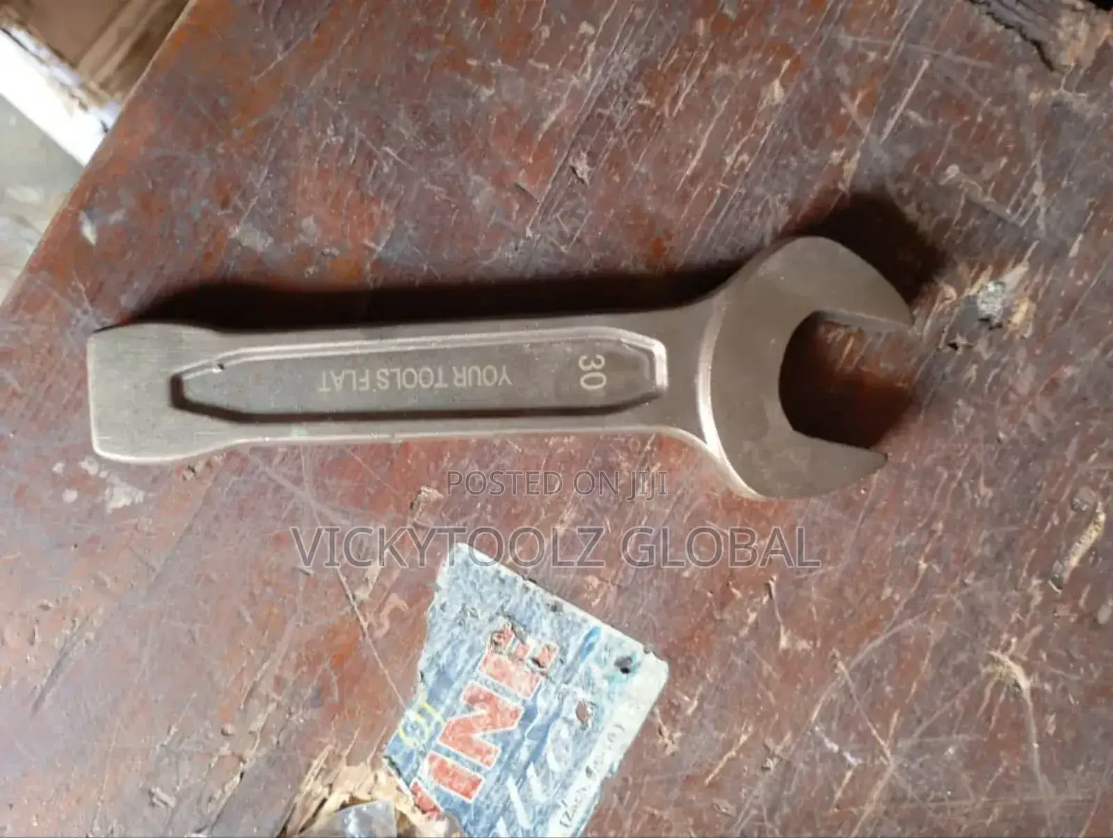 Brass Flogging Spanner Flat (Hammer Wrench