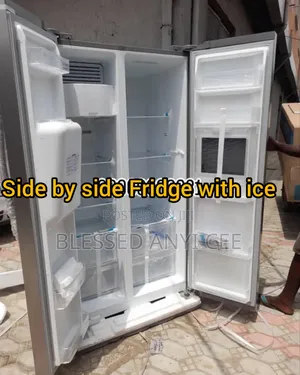 New Midea 490l Inverter Side by Side Fridge + Dispenser Ice