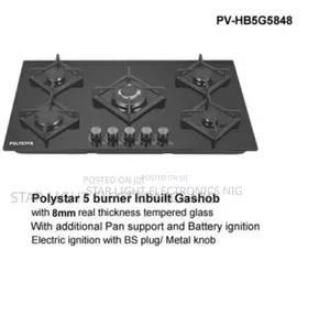 5 Burners All Gas Built-in Hob