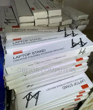 Photo - Aluminum Alloy Laptop Tablet Foldable Stand