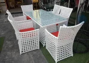 6 Seaters Big Boy Rattan Garden Sets.