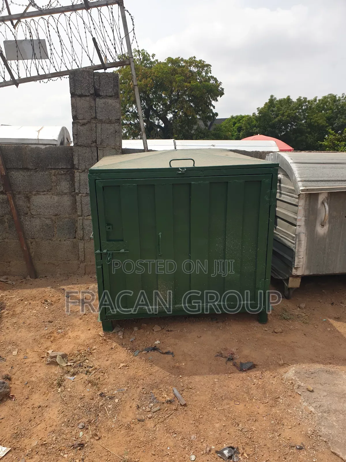 Industrial Waste Bin in 3