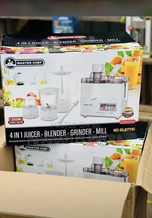 Photo - Masterchef 350w 4 in 1 Juicer Blender Grinder Mill