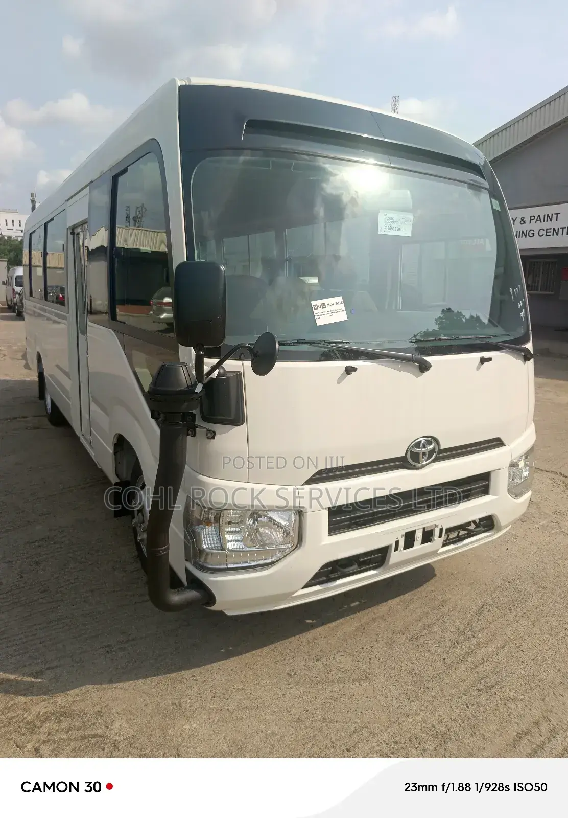 New Toyota Coaster 2025 White