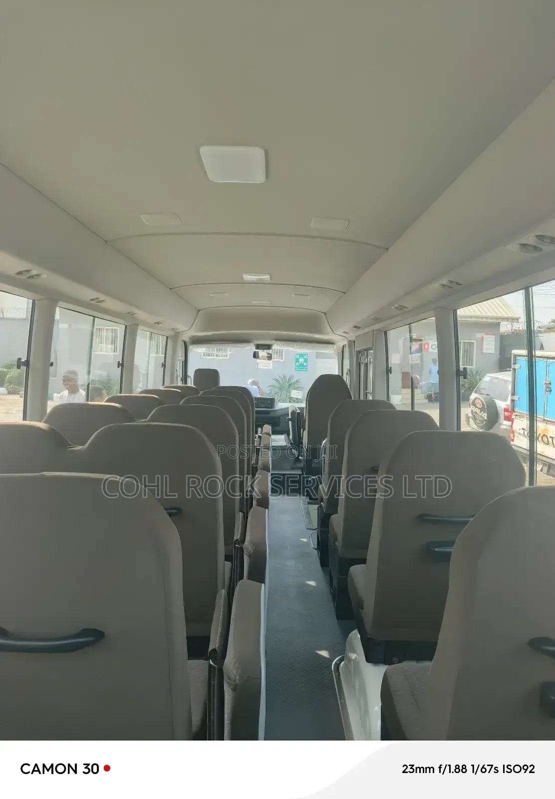 New Toyota Coaster 2025 White