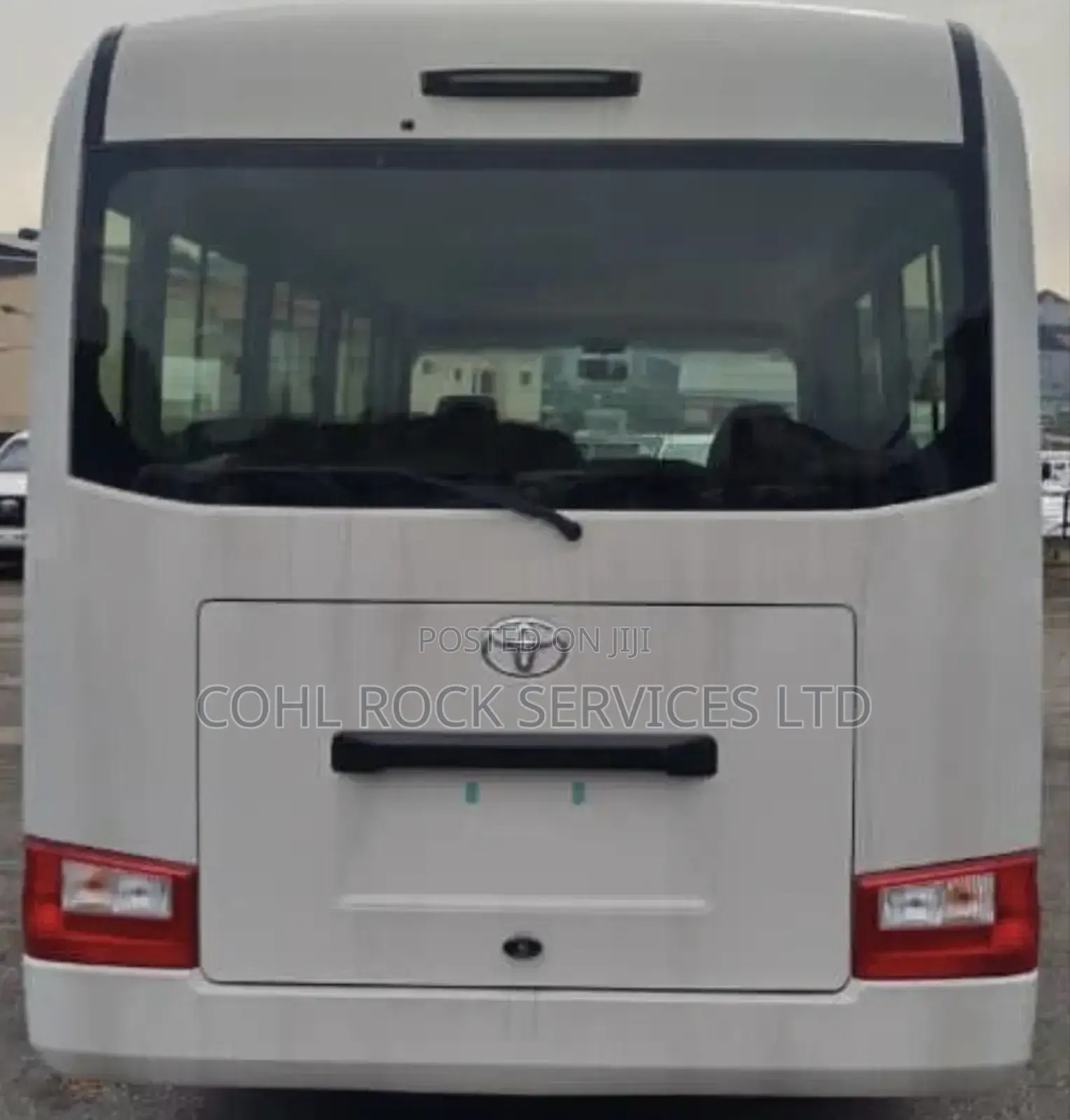 New Toyota Coaster 2025 White