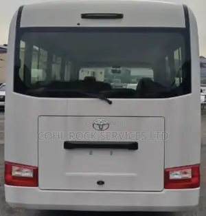 New Toyota Coaster 2025 White