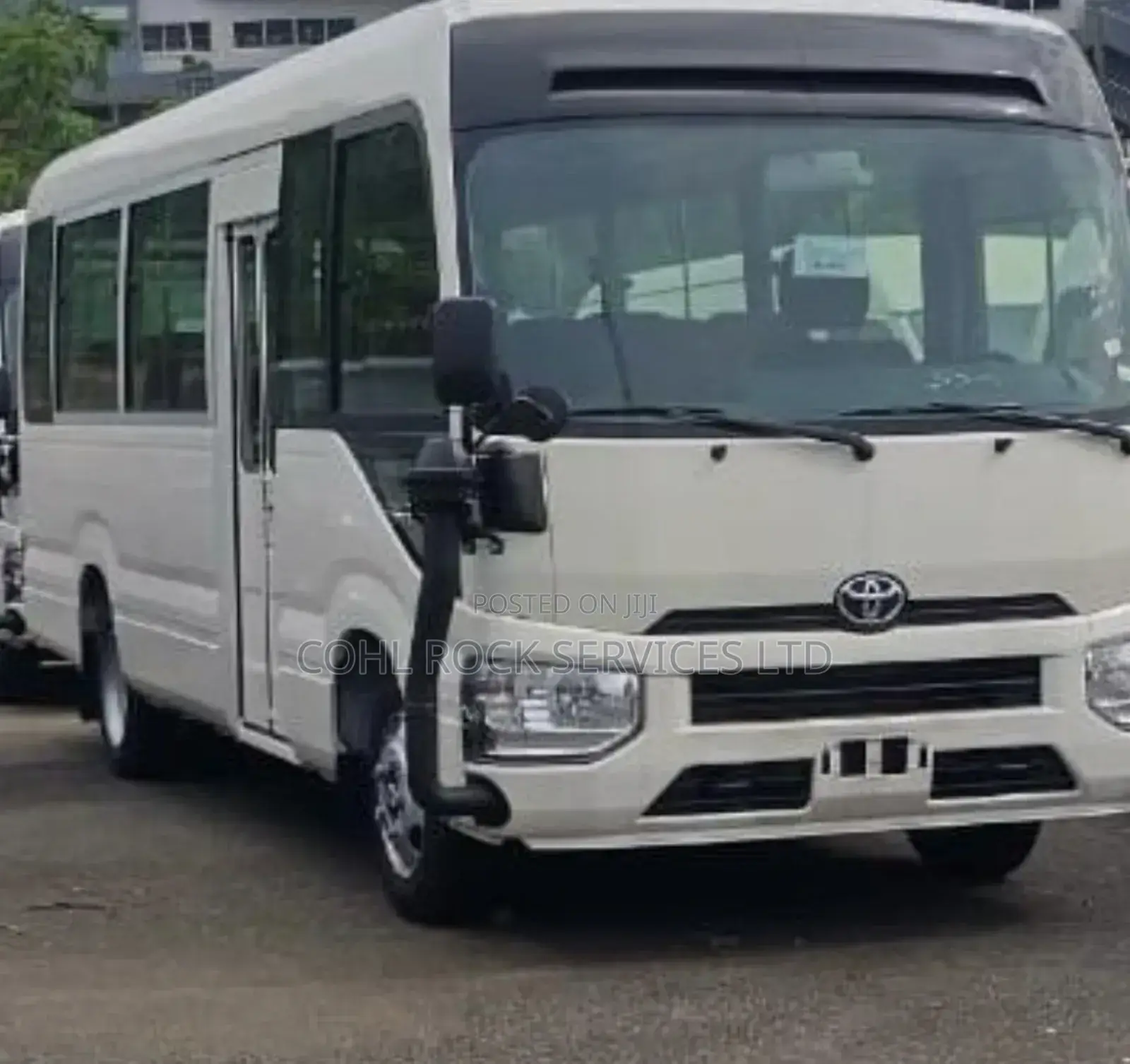 New Toyota Coaster 2025 White