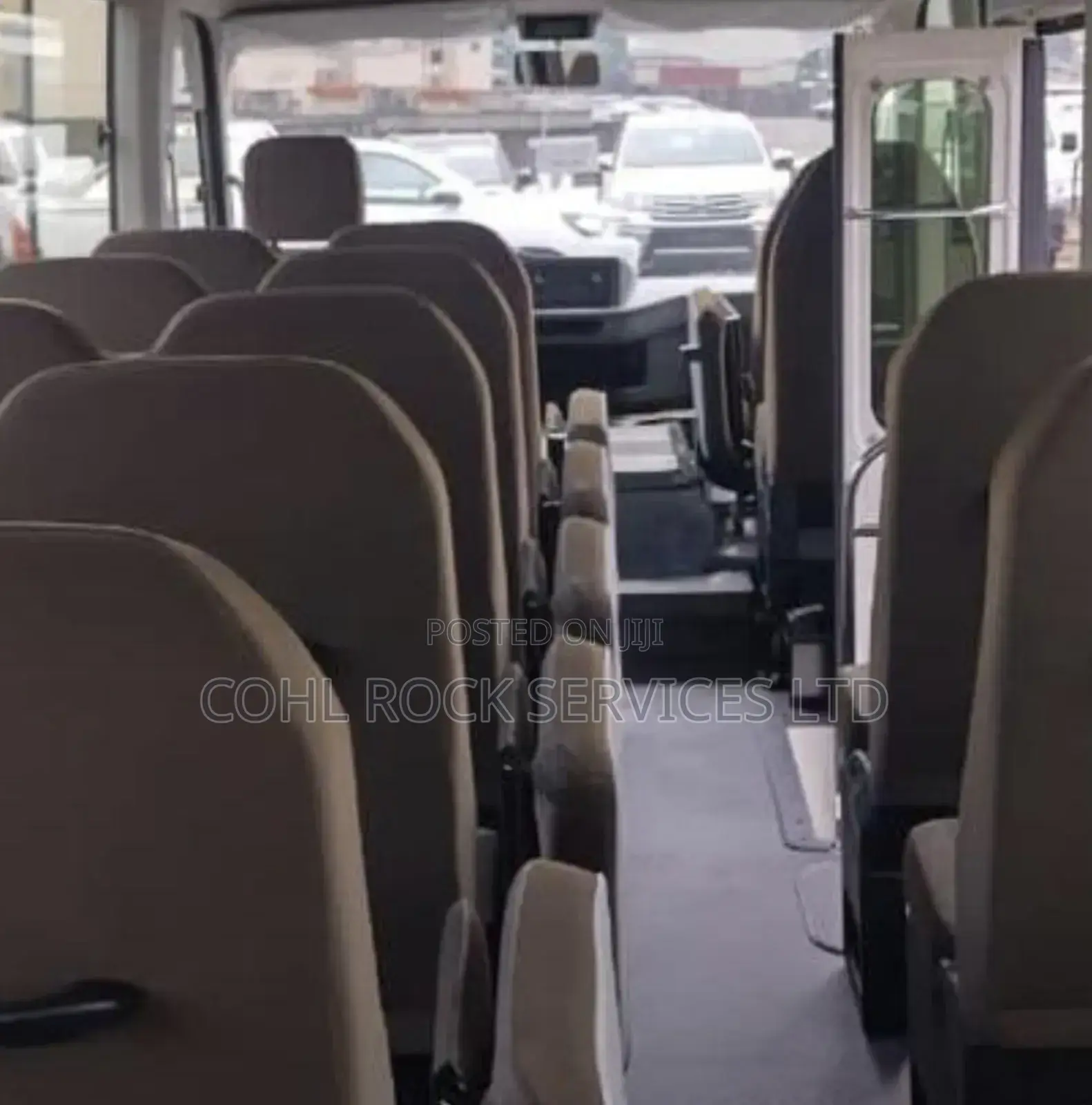 New Toyota Coaster 2025 White