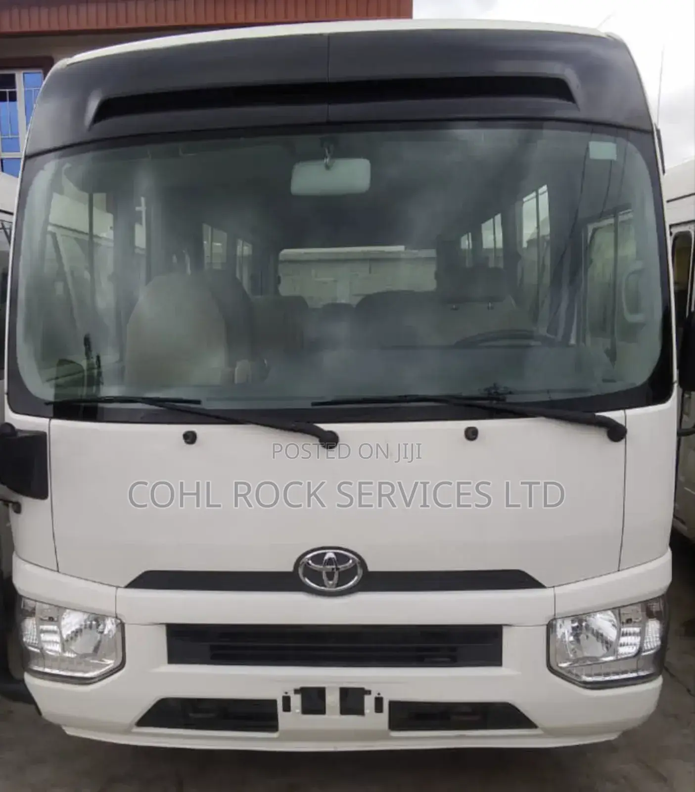 New Toyota Coaster 2025 White