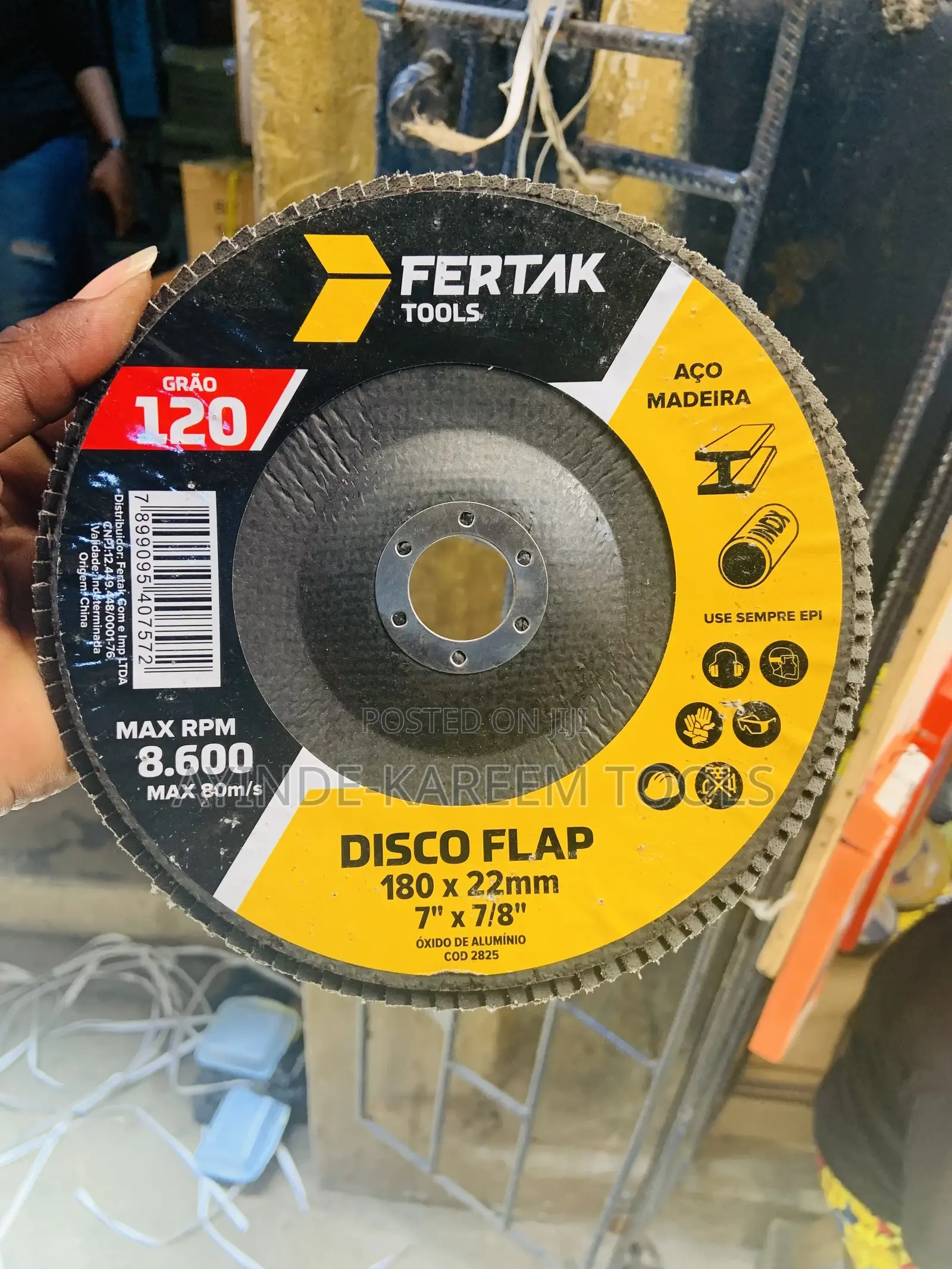 7” Flap Disc (180 X 22mm)