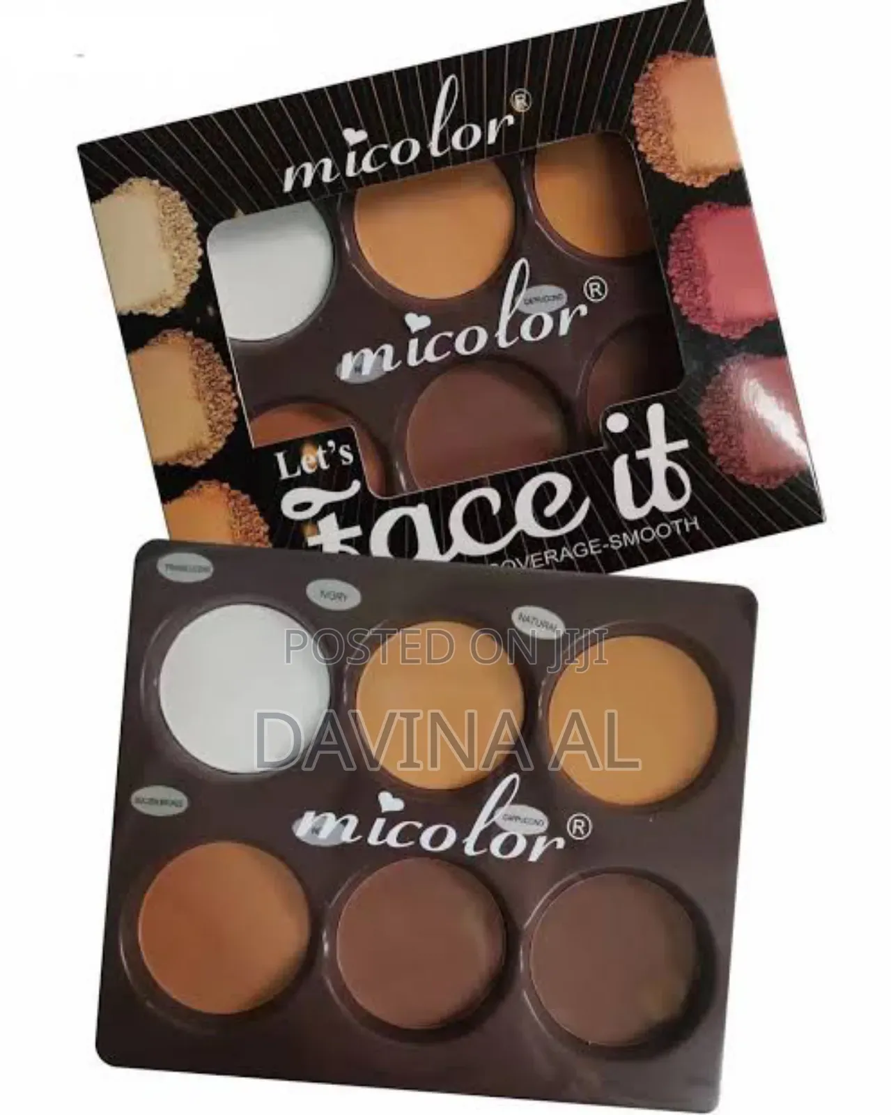Micolor 6 in 1 Powder Palette