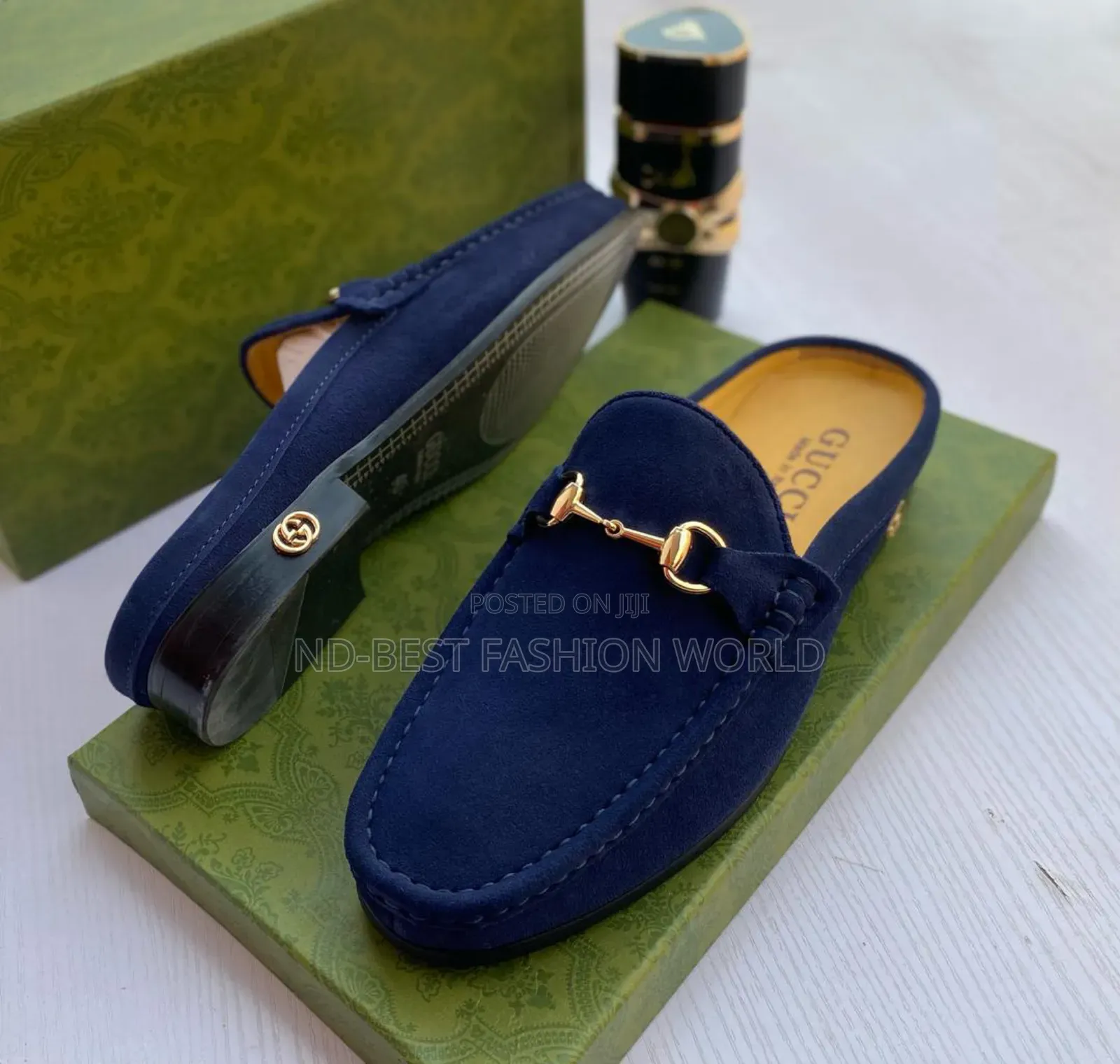 Gucci Leather Half Shoe