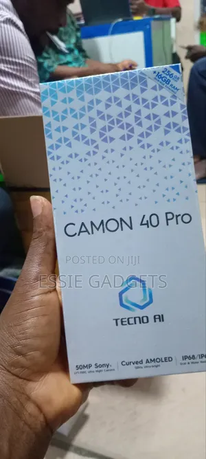 New Tecno Camon 40 Pro 256 GB White