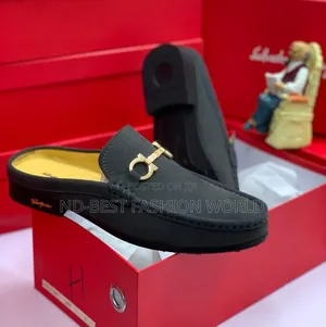 Quality Ferragamo Half Shoe