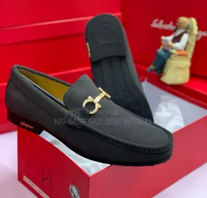 Suede Ferragamo Quality Men's Shoes