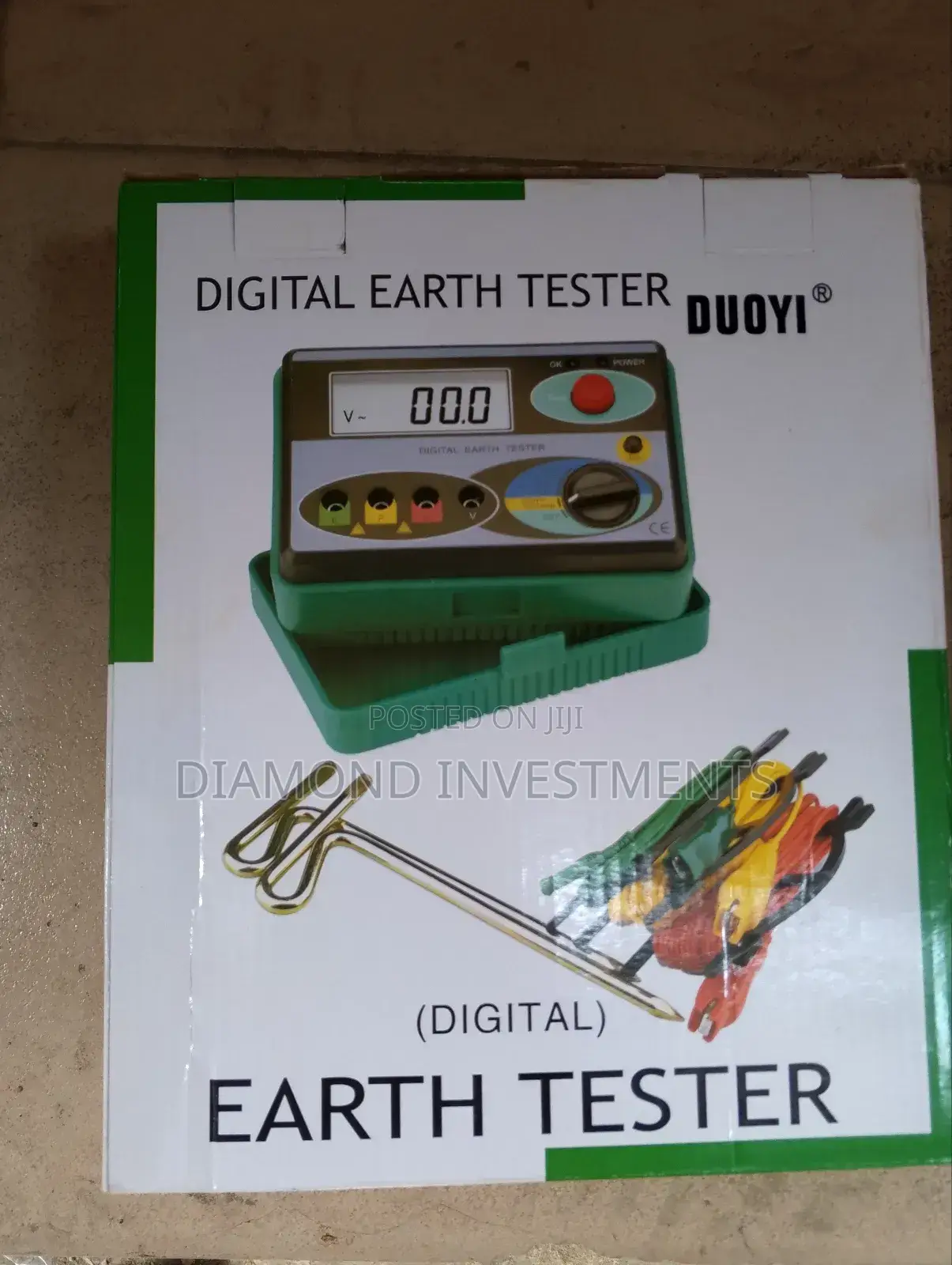 Digital Earth Tester