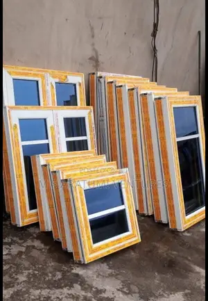 Aluminum Casement Window With Burglary Proof and Net