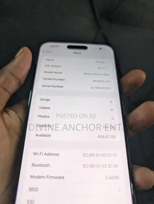 Apple iPhone 15 Pro Max 512 GB White