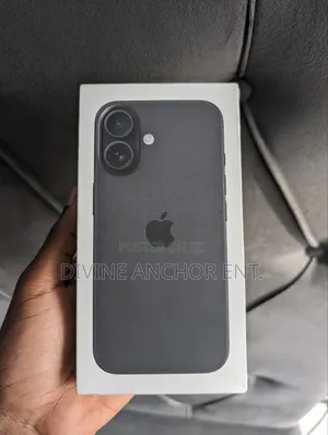 New Apple iPhone 16 128 GB Black
