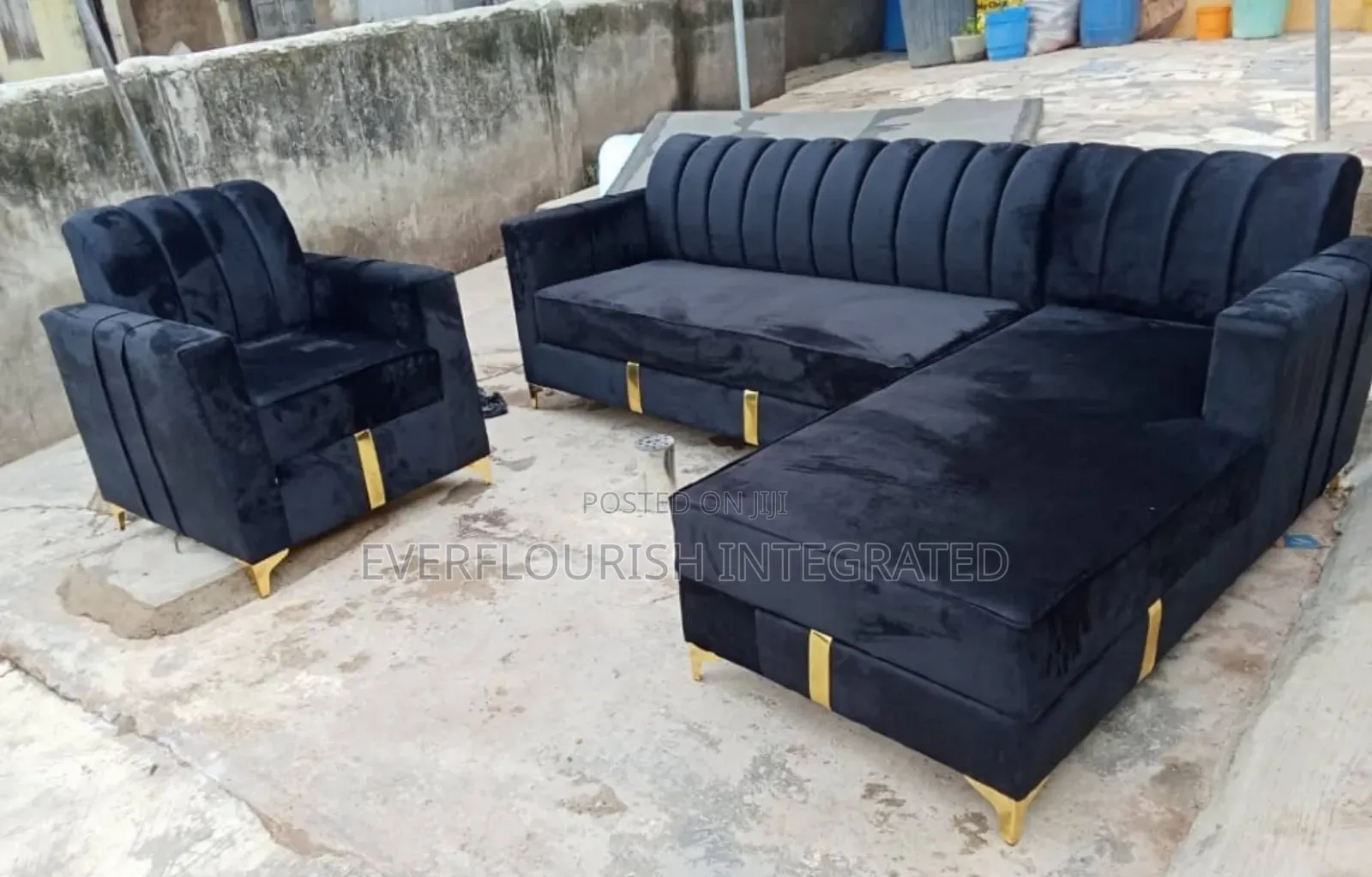 Executive L-Shape Sofa Parlour Chair